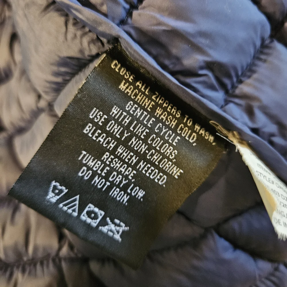 Snozu Kids Navy and Yellow Puffer Jacket